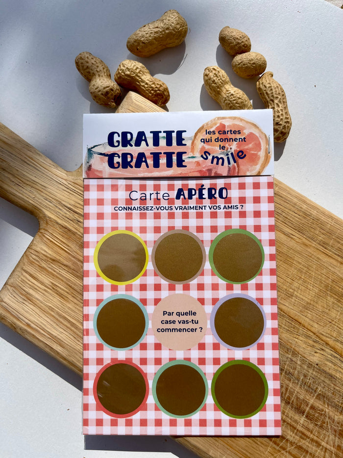 Cartes à gratter Gratte Gratte