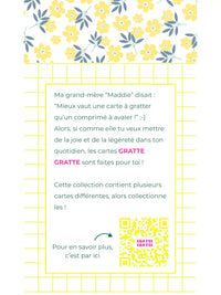 Carte à gratter -  8 défis pour retrouver le smile
