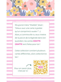 Carte à gratter - 8 défis bienveillants pour créer du lien