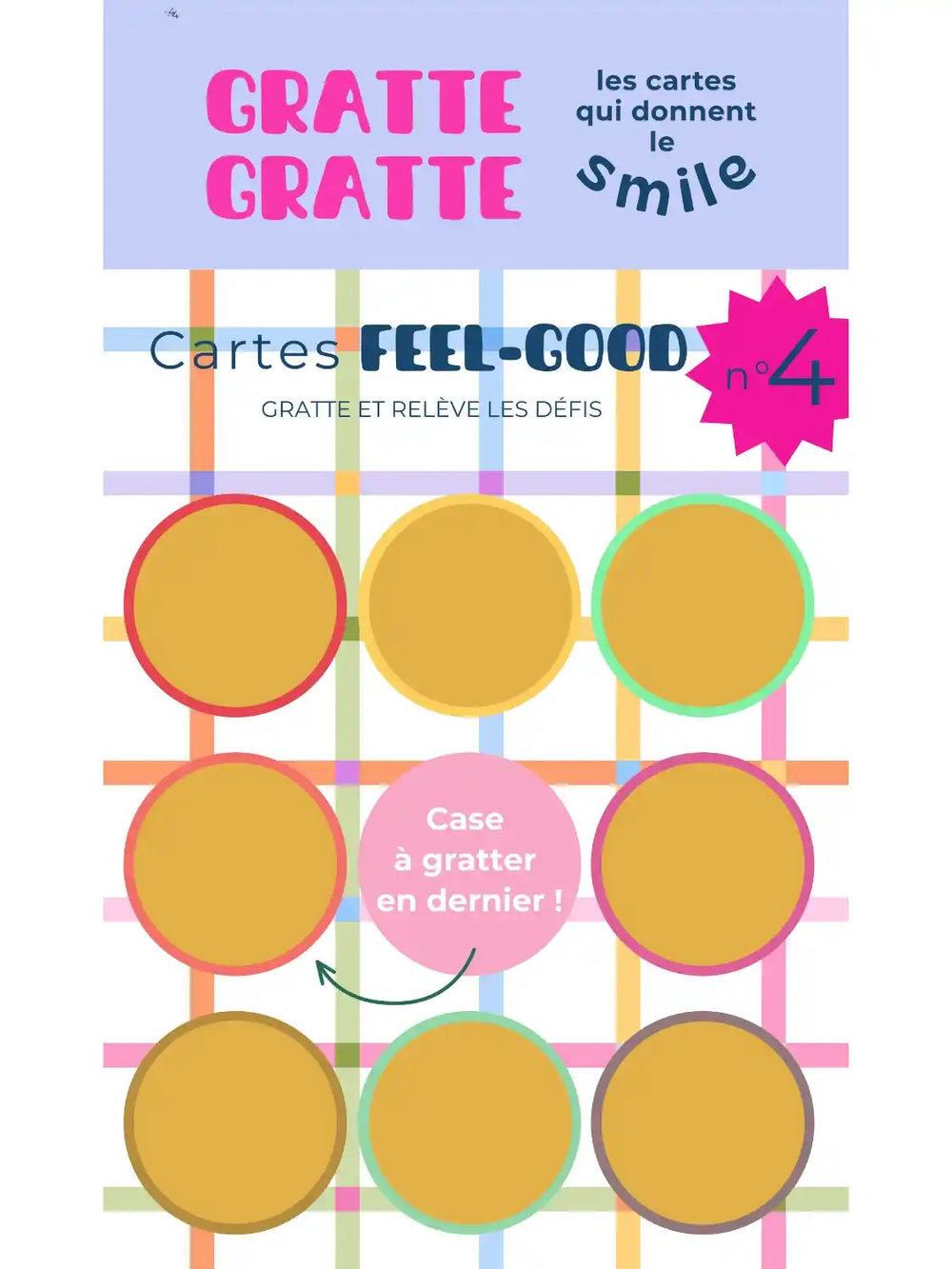 Carte à gratter - 8 défis pour révéler tes super pouvoirs